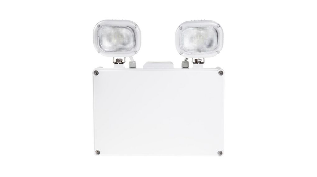 Notleuchte 15W 3500K IP65 weiss